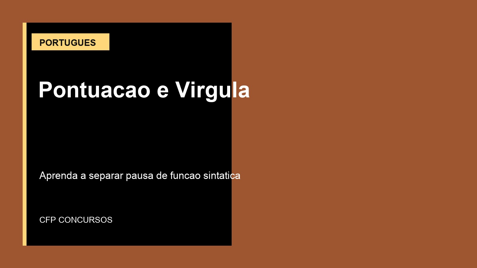 Pontuação e vírgula em concursos policiais: onde o candidato perde ponto por excesso de confiança