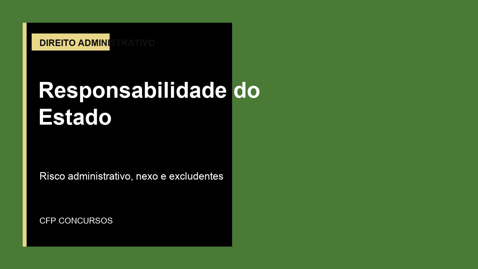 Responsabilidade civil do Estado em concursos policiais: quando o poder público deve indenizar