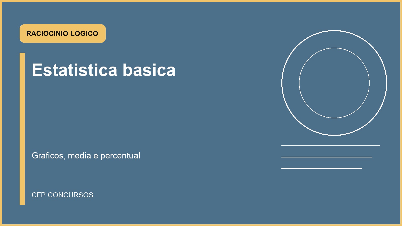 Estatística básica e leitura de gráficos: como a banca cobra raciocínio lógico sem parecer conta difícil