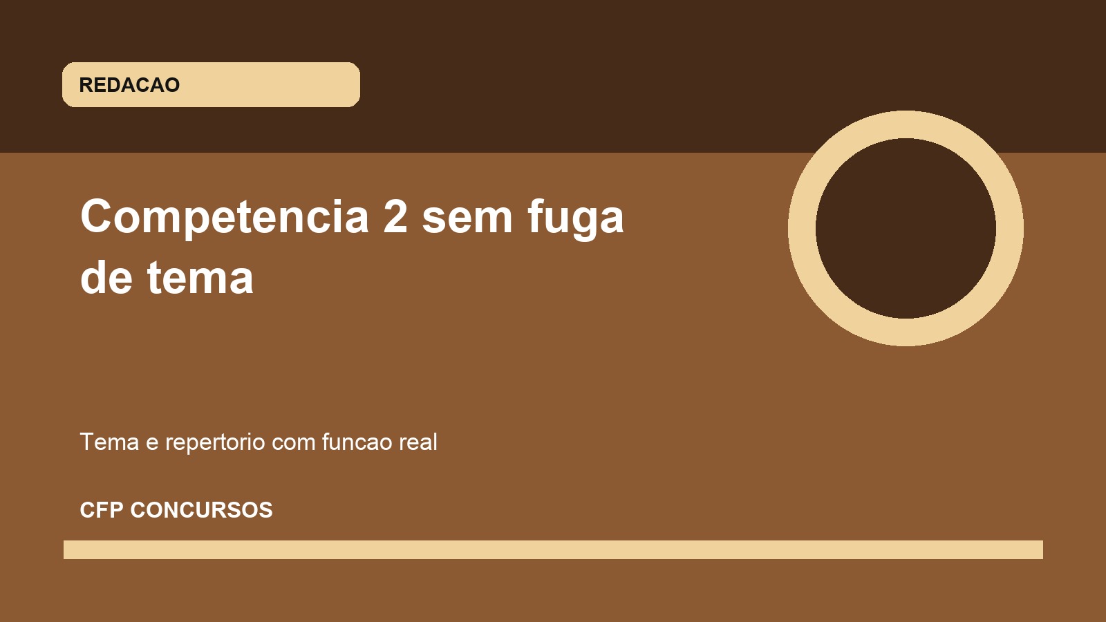 Competência 2 da redação policial: como compreender o tema e usar repertório sem fuga nem enfeite
