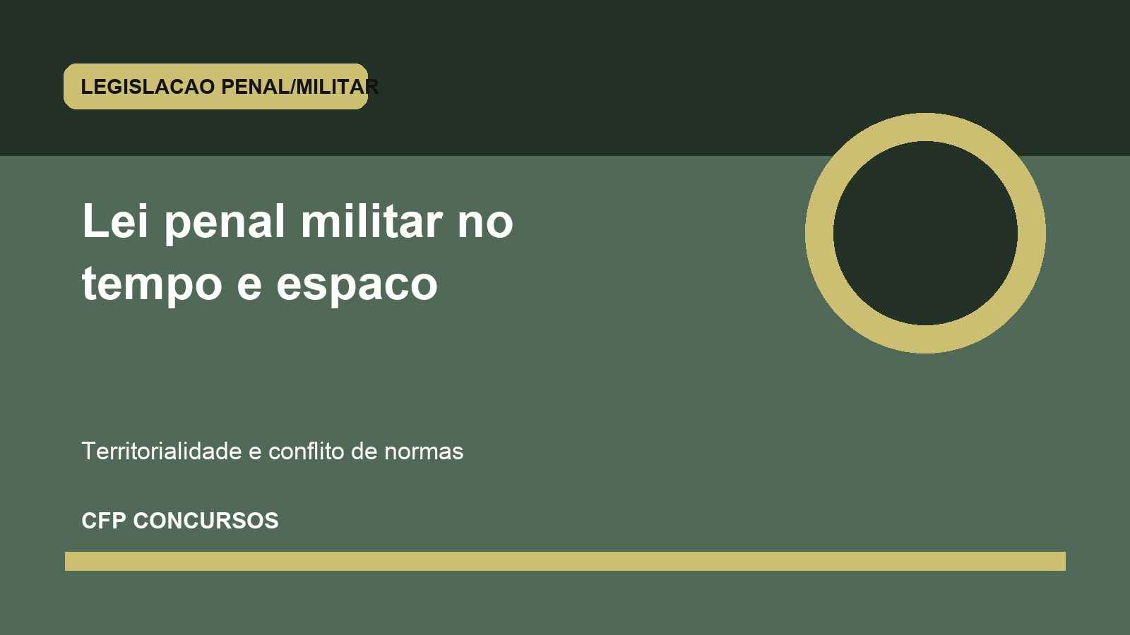 Lei penal militar no tempo e no espaço: o que realmente muda na prova de concursos militares