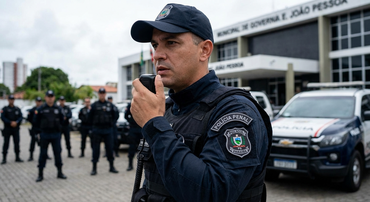 Polícia Penal PB 2026 — Edital com Vagas e Salário de R$ 4.800