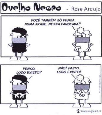 Quadrinho Ovelha Negra