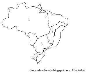 Mapa do Brasil - Regiões Hidrográficas