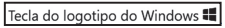 Tecla do logotipo do Windows