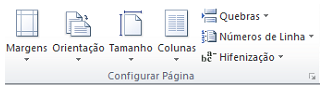 Imagem Word Layout da Página