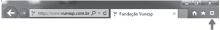 Internet Explorer 10 - seta ícone configuração