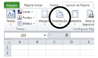 Funcionalidade circulada Excel 2003