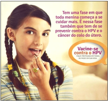 Campanha de vacinação contra HPV