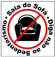 Saia do Sofá. Diga não ao sedentarismo.