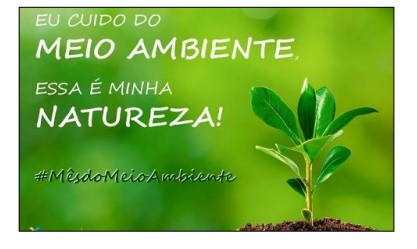Eu cuido do meio ambiente