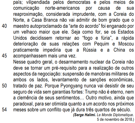 Texto de apoio 2 - Questão 2278