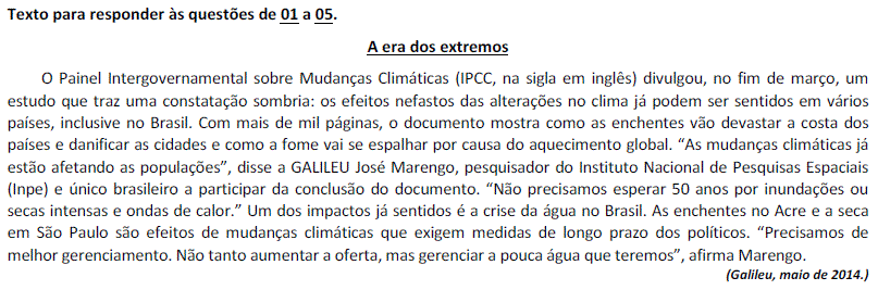imagem da prova