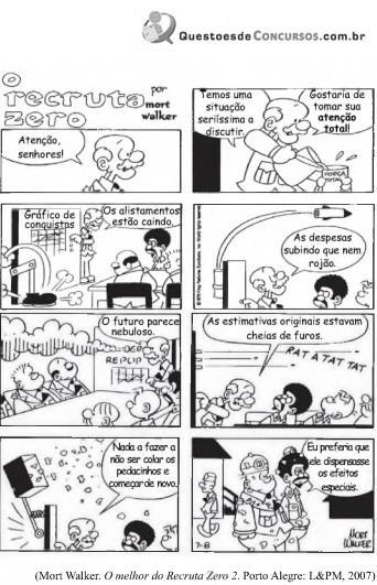 Quadrinhos Recruta Zero
